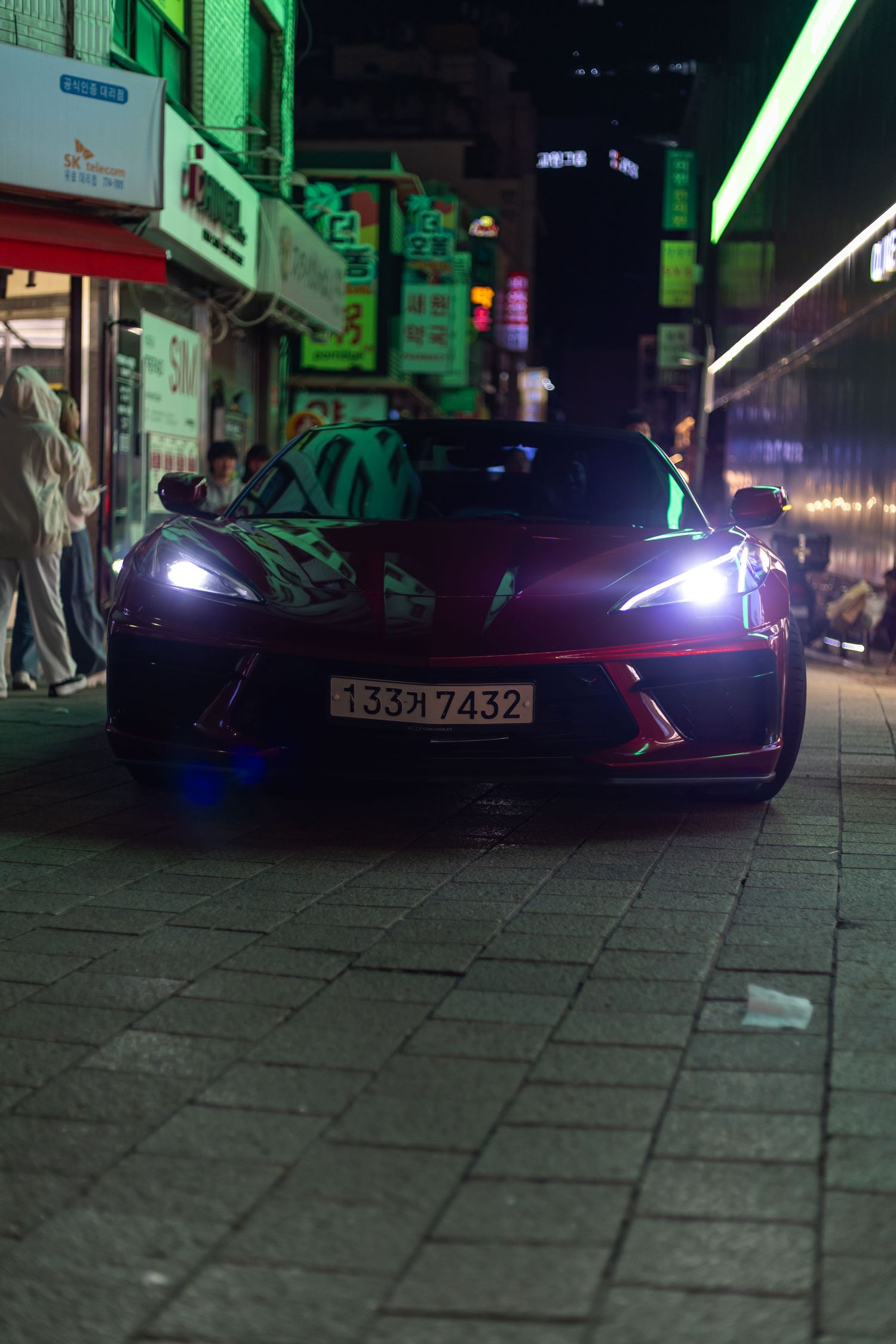 Corvette in Seoul, South Korea