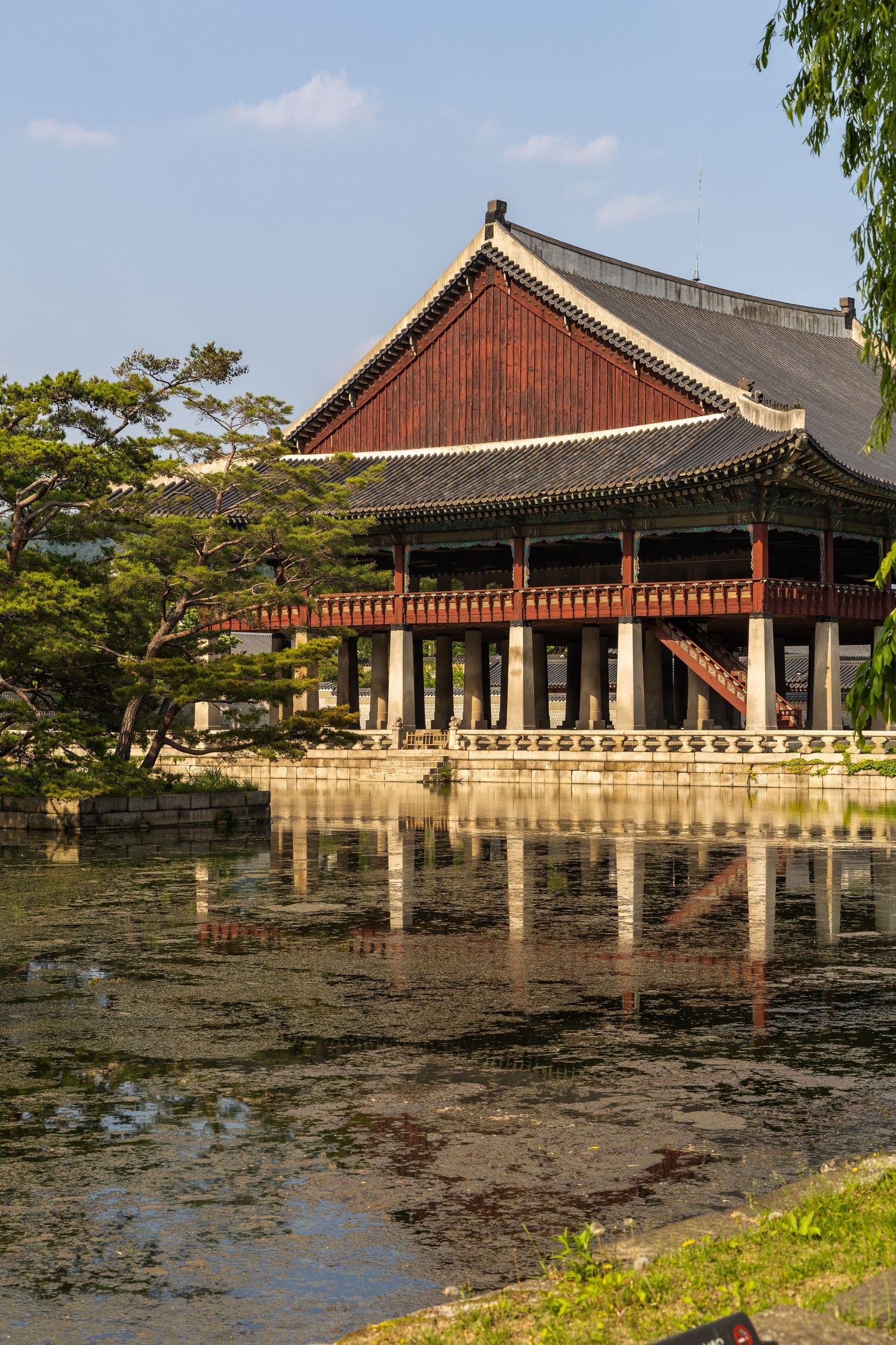 Gyeongbokgung palace in Seoul, South Korea