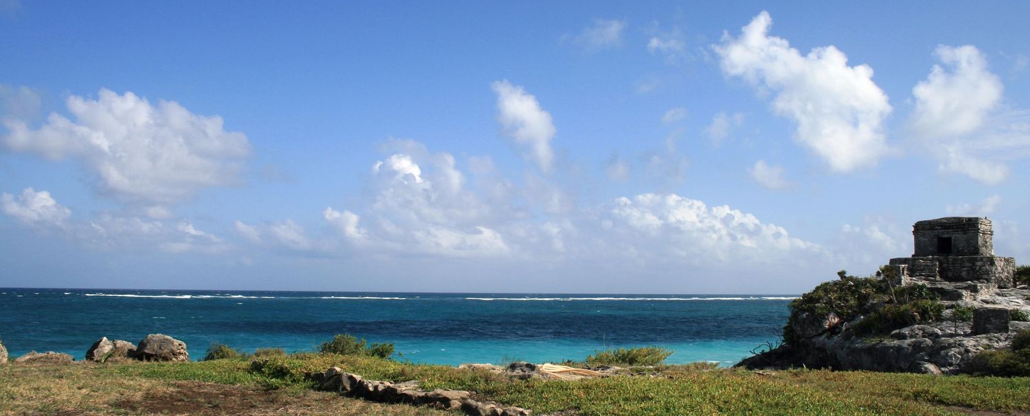 Panoramic Photo, Tulum, Mexico