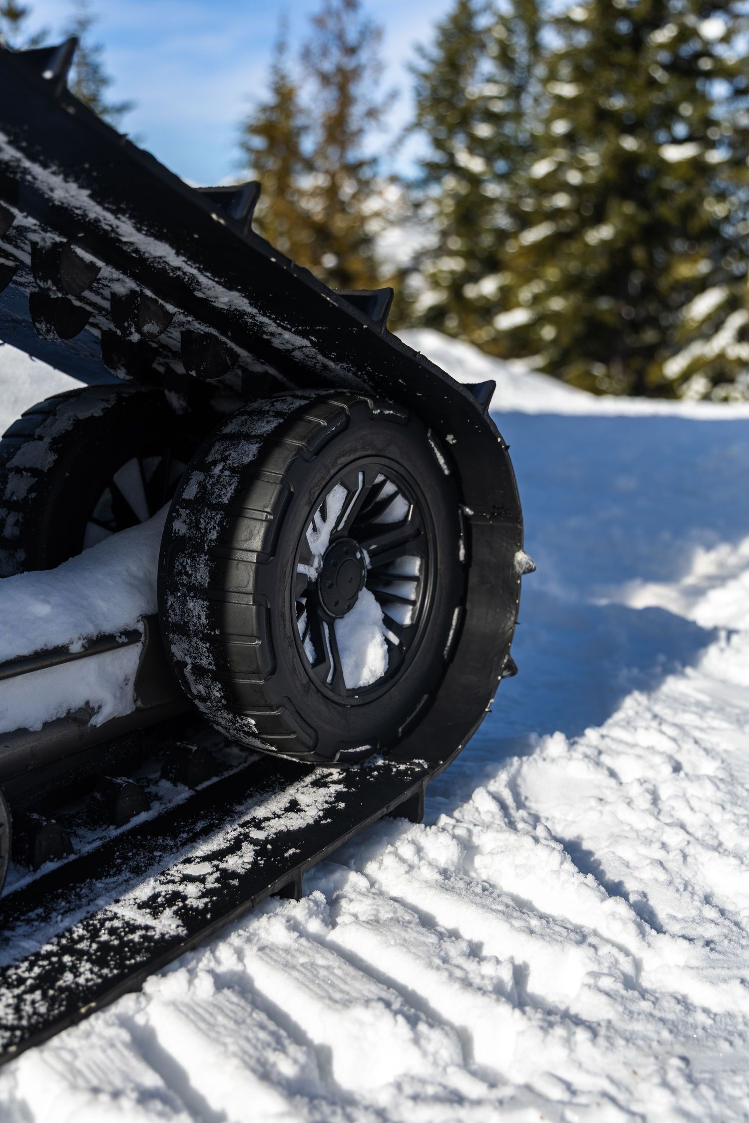 Snowmobile in Surrey, BC, Canada