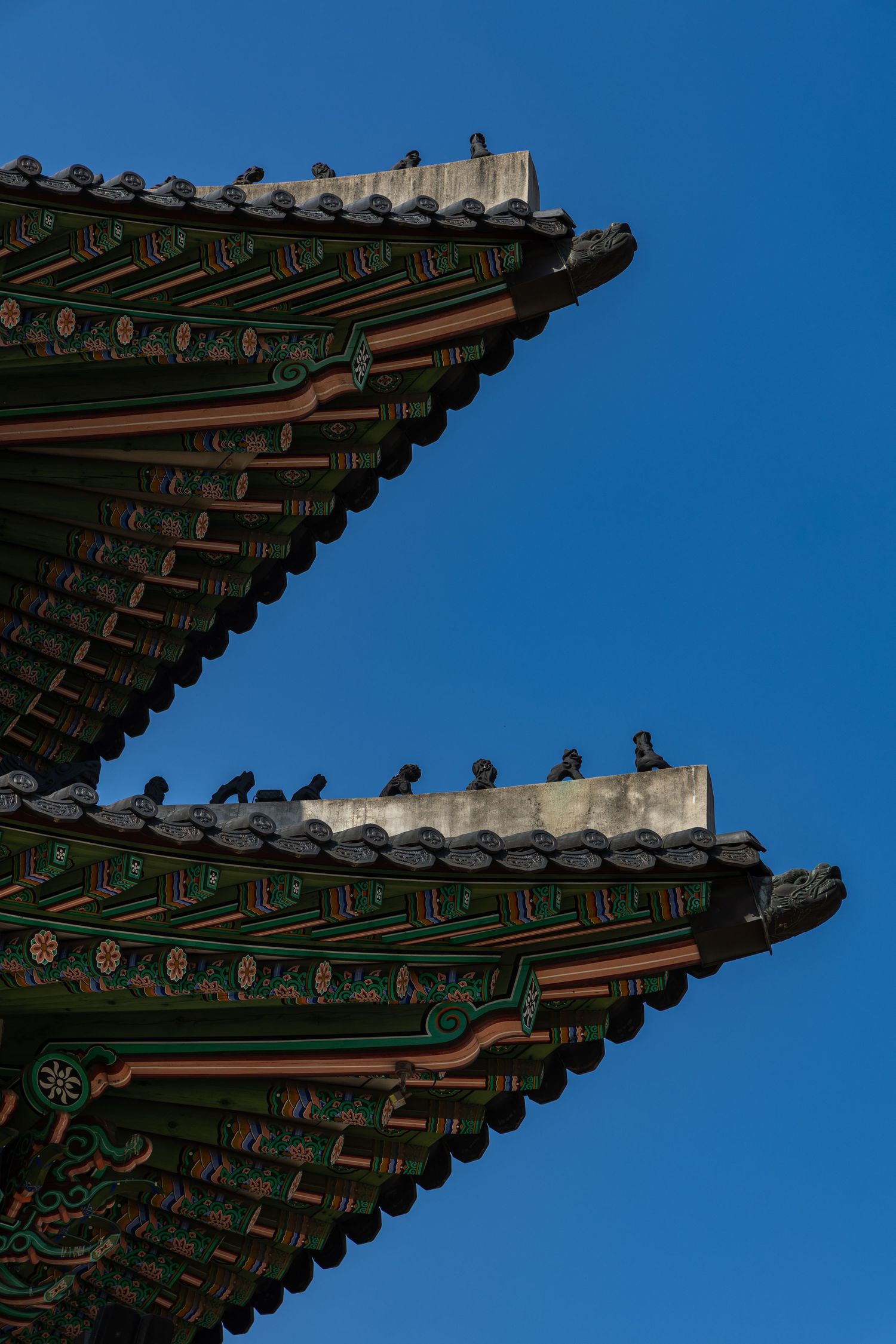 Gyeongbokgung palace in Seoul, South Korea