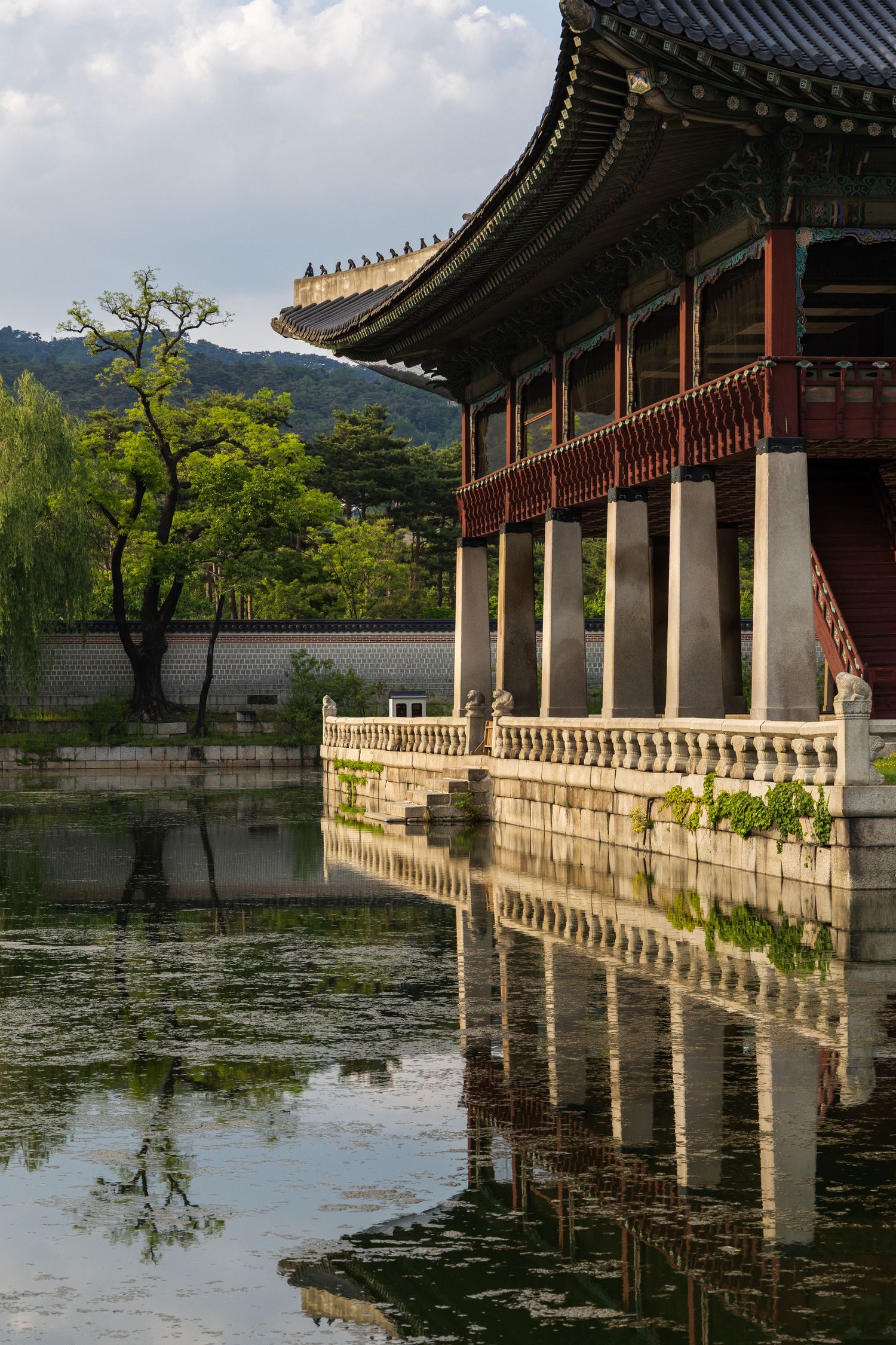 Gyeongbokgung palace in Seoul, South Korea