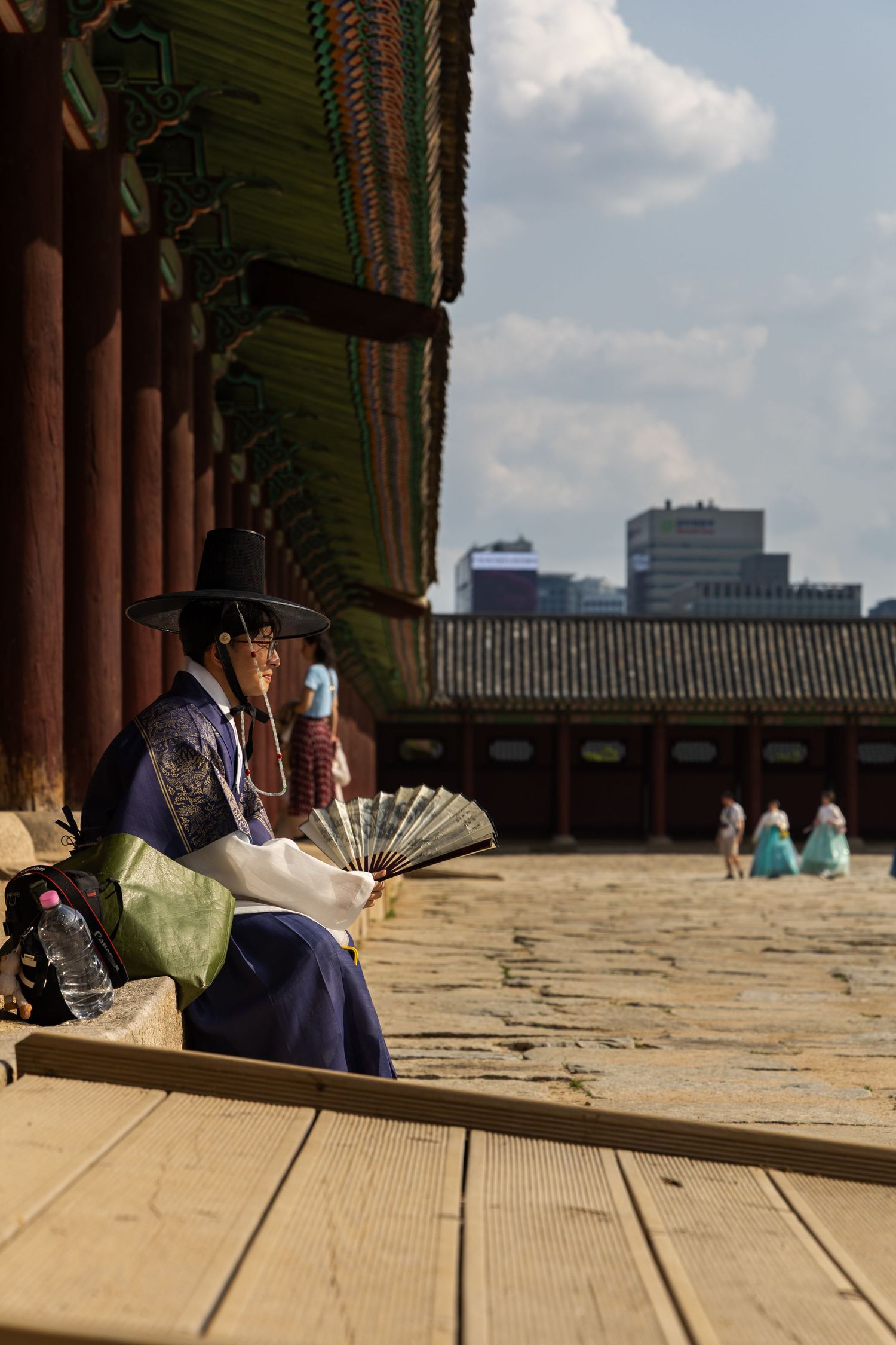 Gyeongbokgung palace in Seoul, South Korea