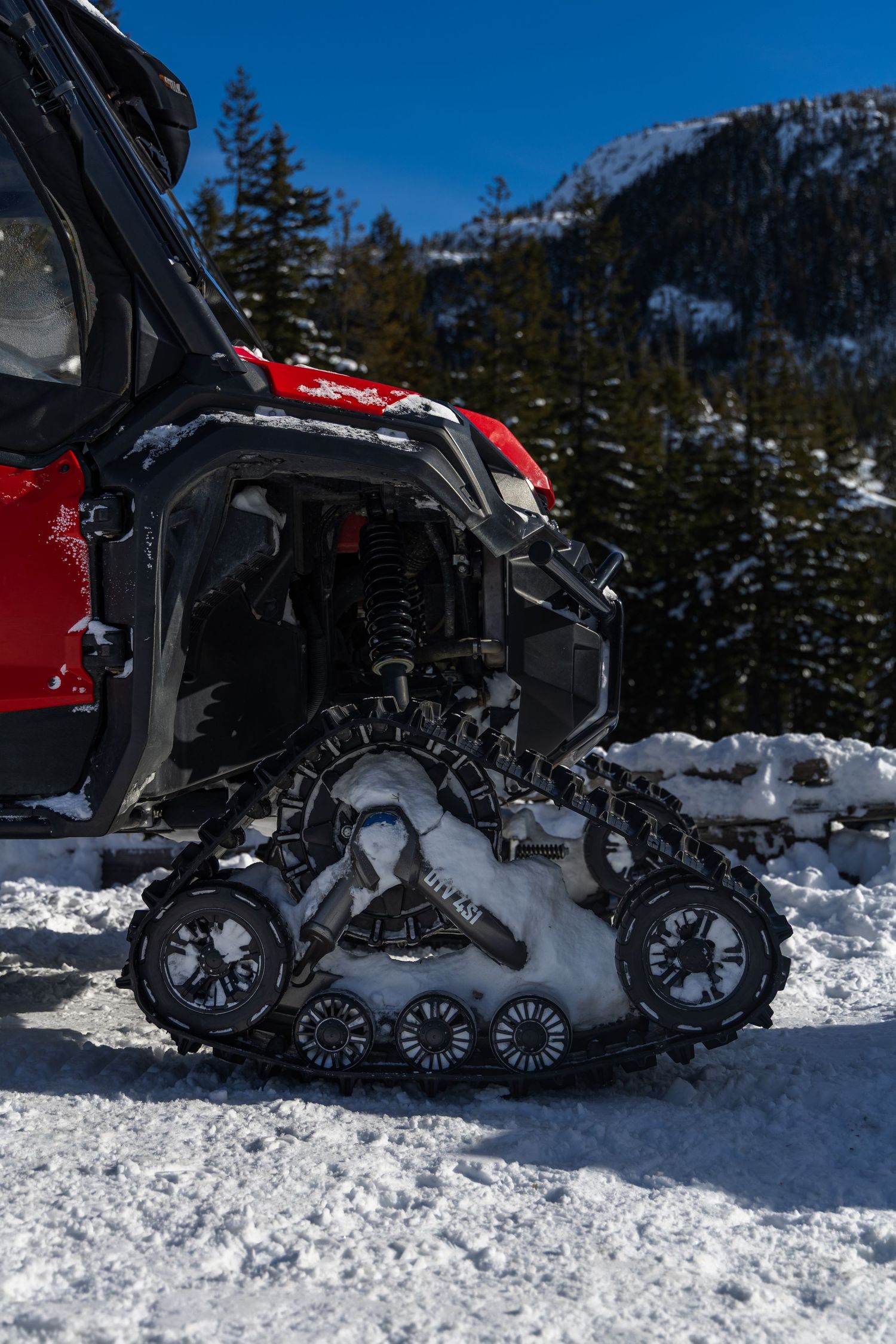 Snowmobile in Surrey, BC, Canada
