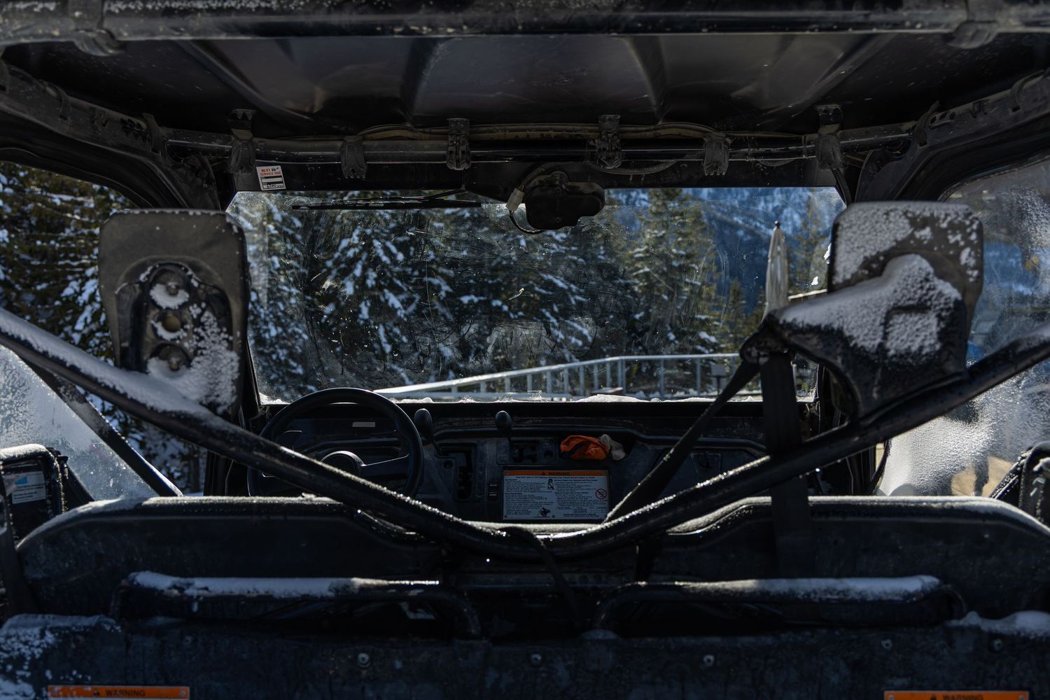 Snowmobile in Surrey, BC, Canada