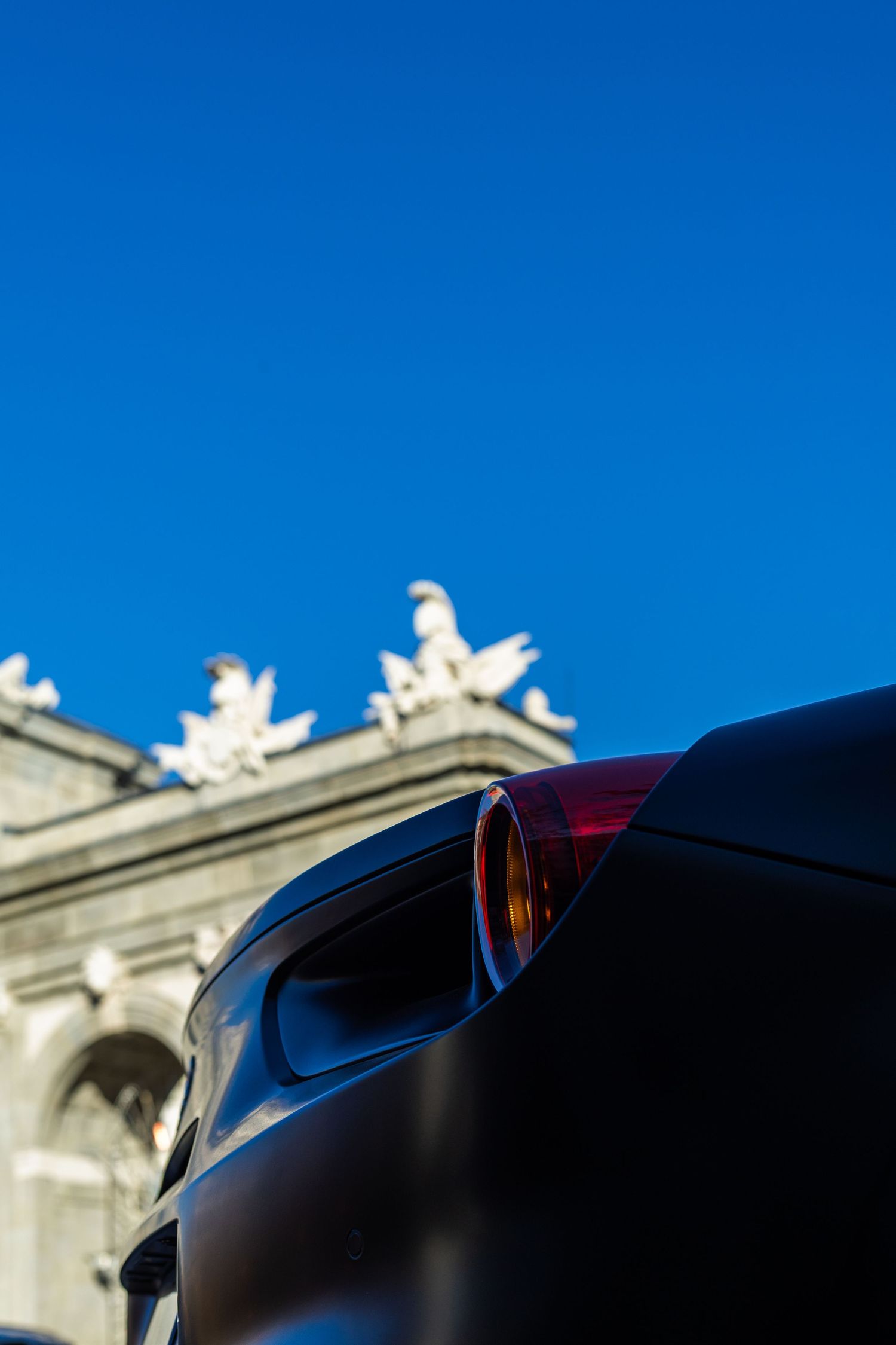 Ferrari in Madrid, Spain
