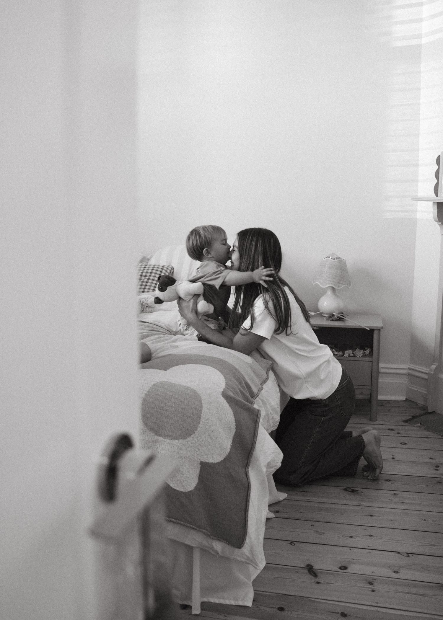 A bright and colourful family photoshoot at home in Adelaide. Full of chaos and fun.
