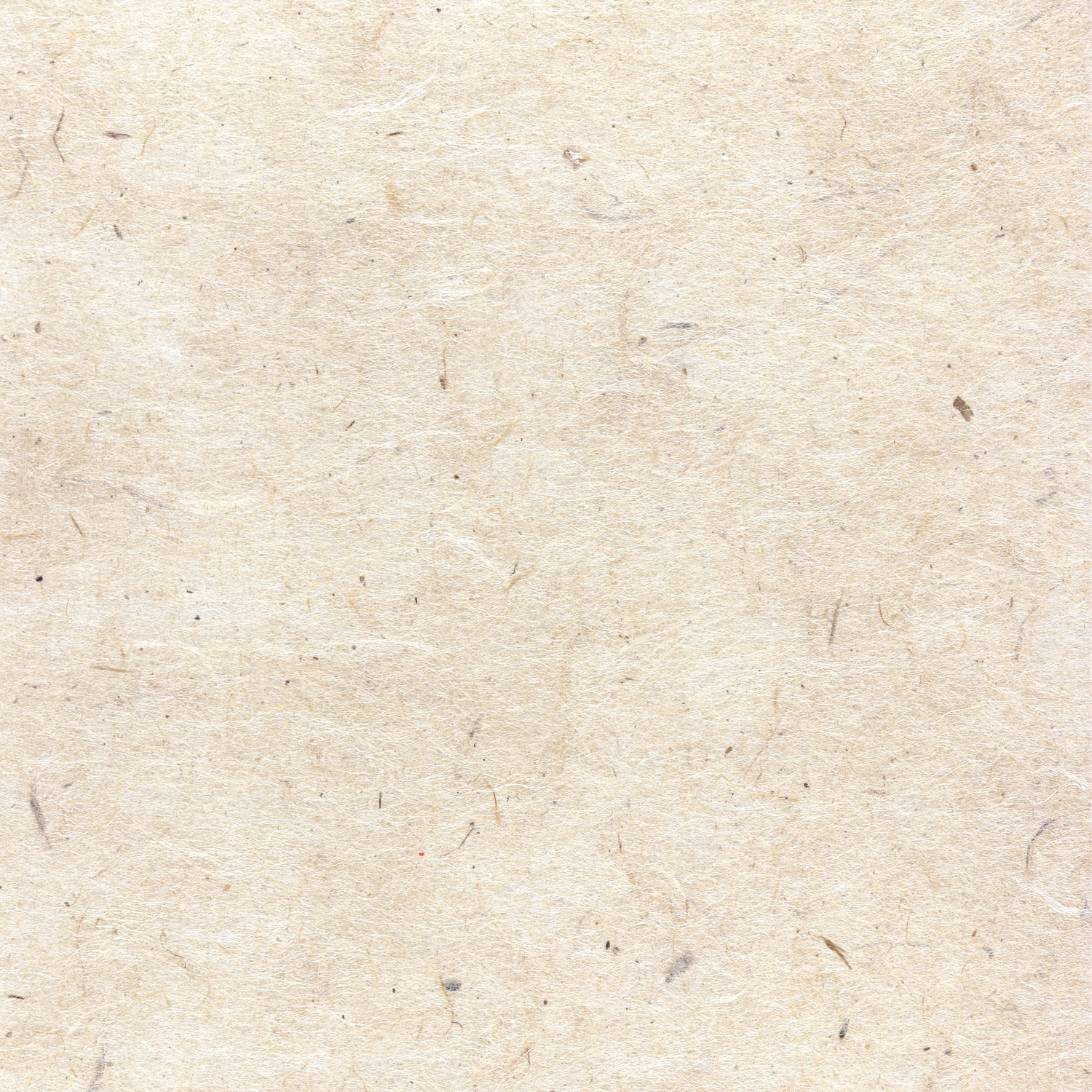 Close-up of textured handmade paper with natural fibers, cream-colored background ideal for organic craft designs.
