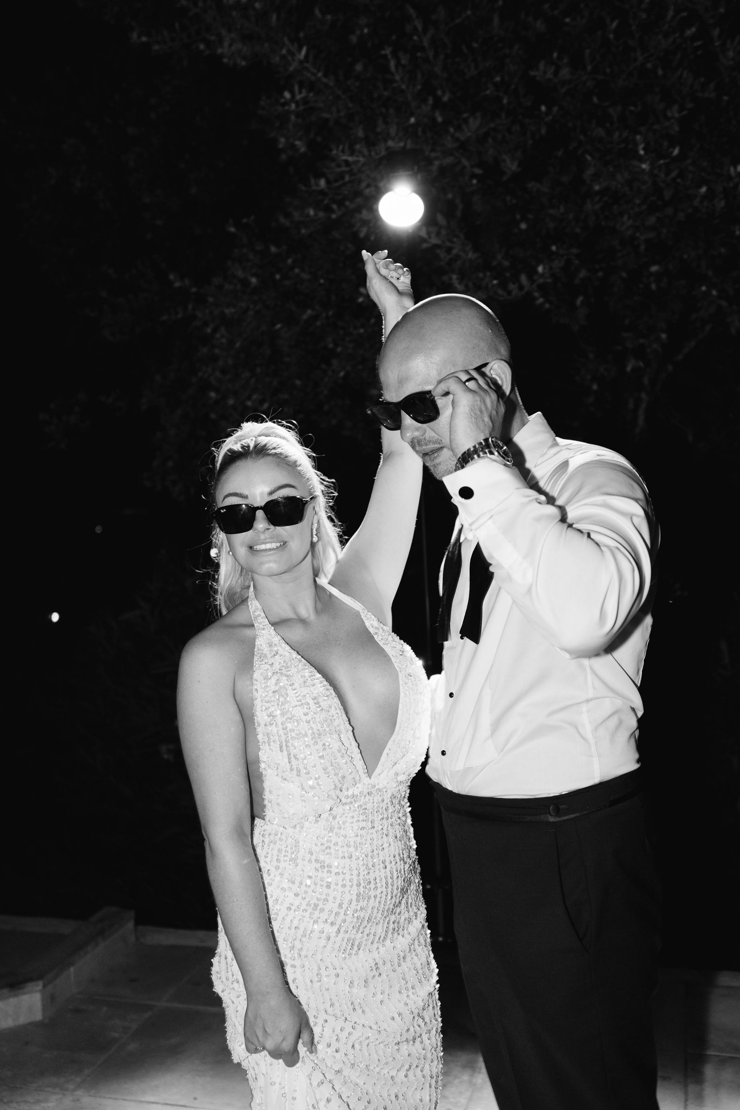 wedding party candid moment