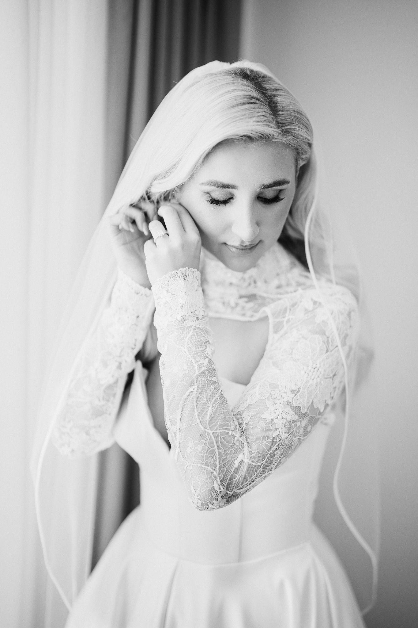 bride portrait soft natural light
