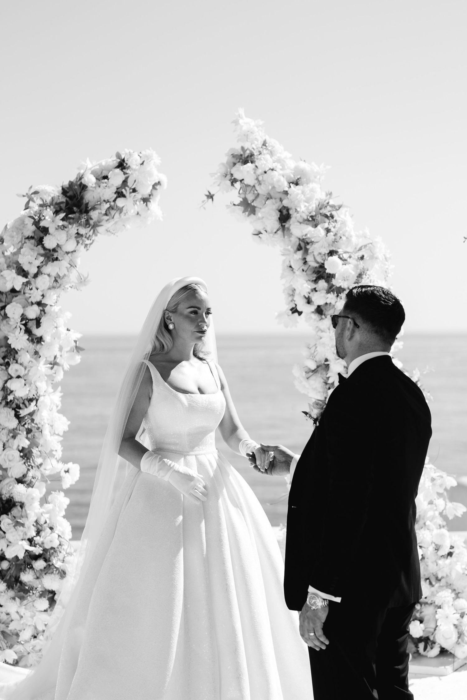 bride walking down aisle