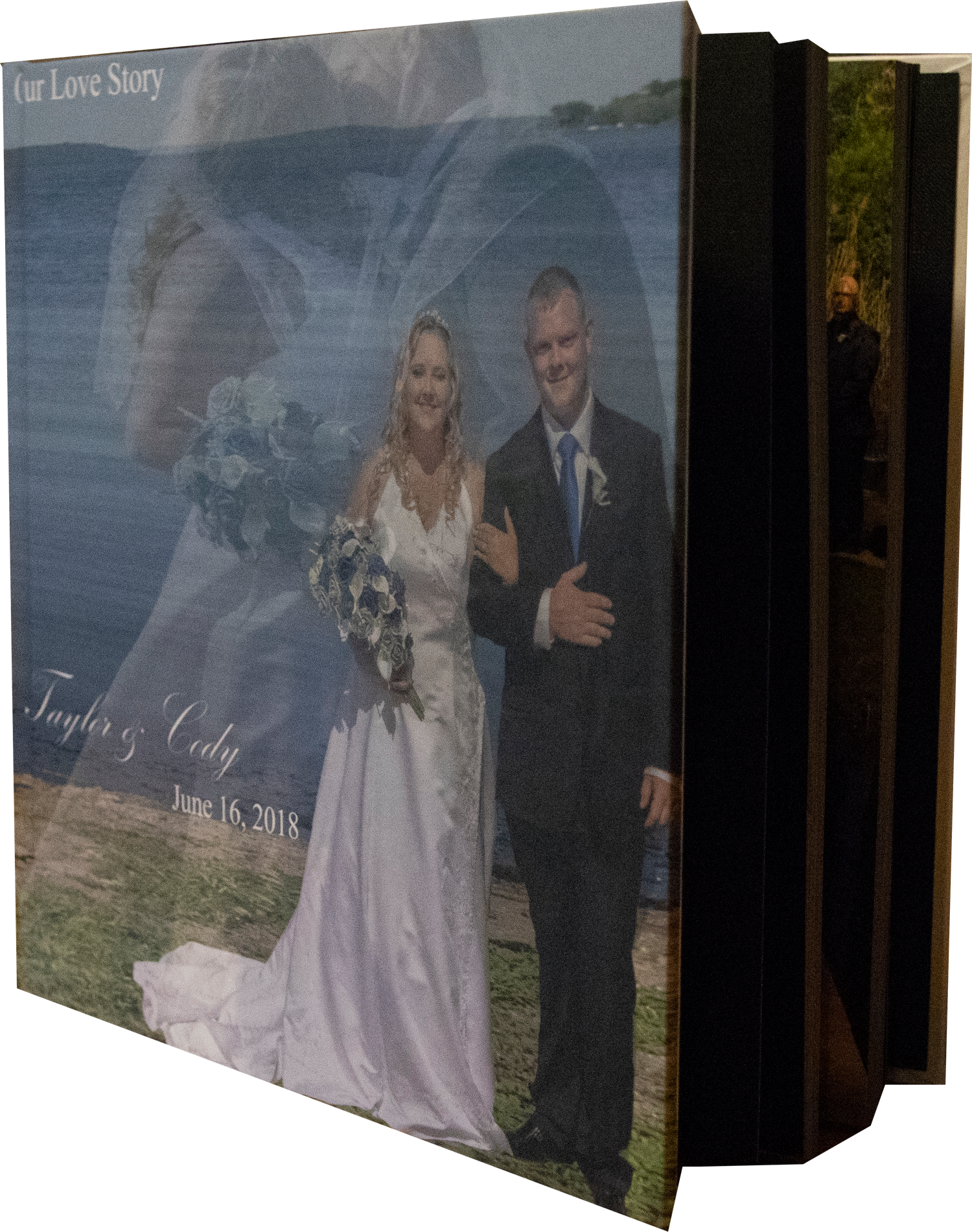 a wedding photobook