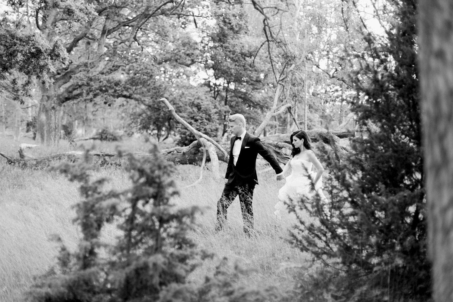 Bröllopsfotografering Grönsö slott i Västervik. Fotograf Rebecca Nordin