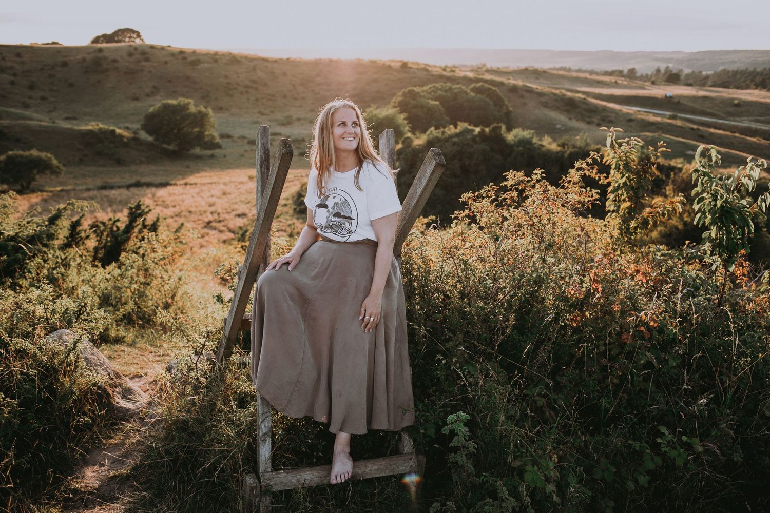 bild på Fotograf Rebecca Nordin från Skåne. Brösarps backar.