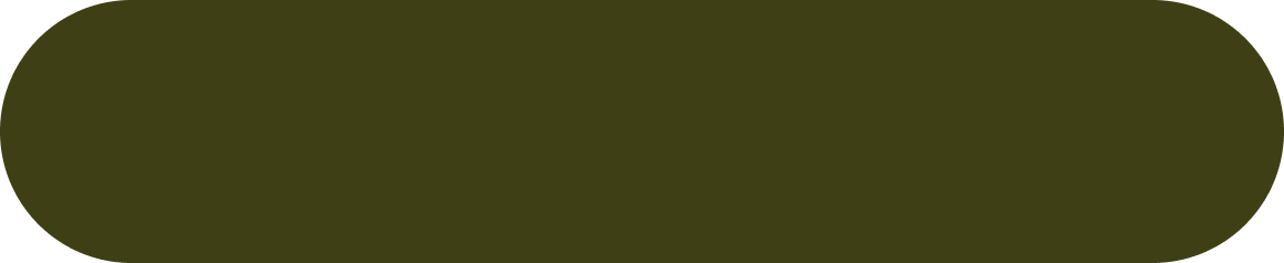 A dark olive green rounded rectangular button or badge shape on a white background.