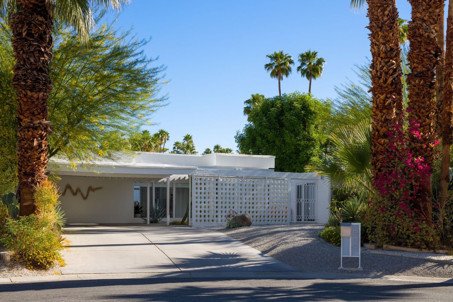 Exterior of the home before renovations begin