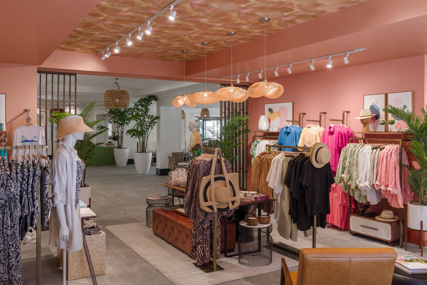 Retail clothing shop in the Tommy Bahama Miramonte Resort