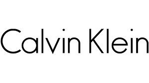 Calvin Klein fashion brand logo in black text.