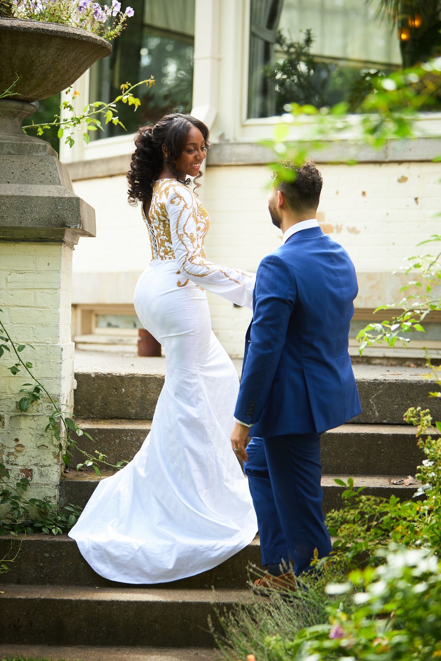 Stunning bride and groom portrait taken by Prevalent Focus Studios