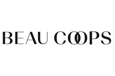 Beau Coops luxury brand logo in black serif font with stylized double-O design on white background.