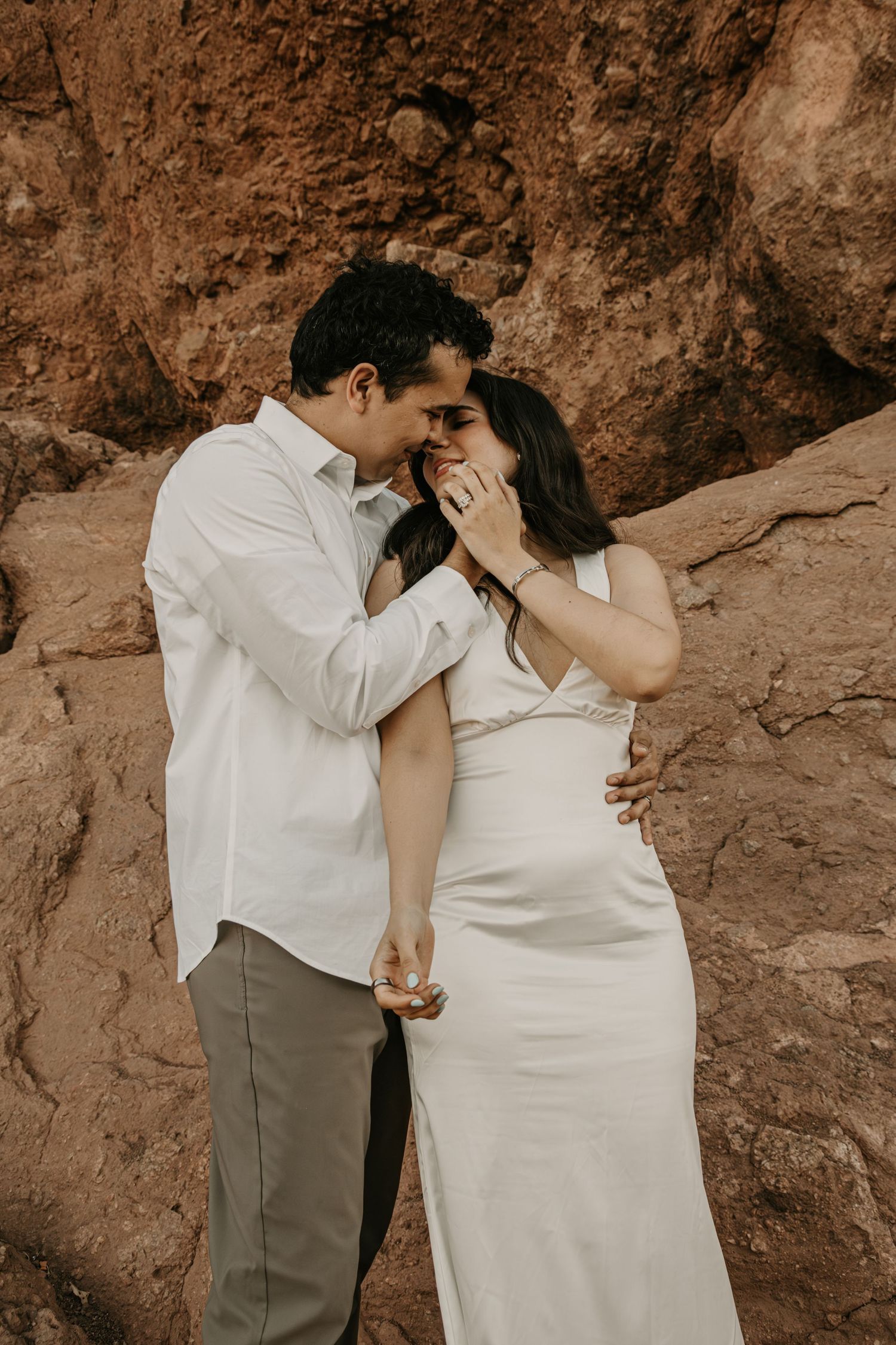West Valley Arizona desert photography featuring golden hour light and timeless outdoor portraiture.