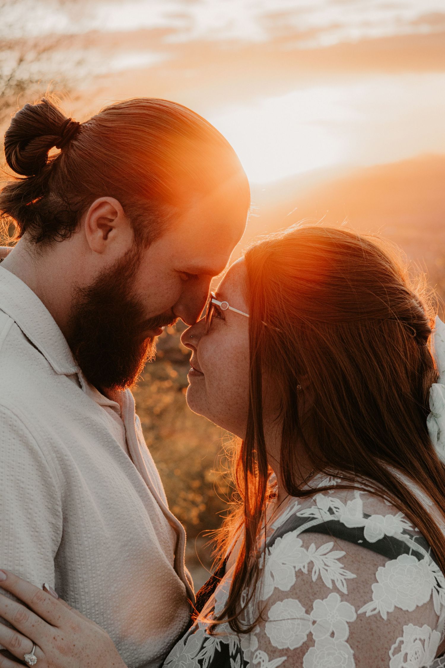 Goodyear Arizona engagement photography featuring genuine connection, warm natural light and timeless storytelling.