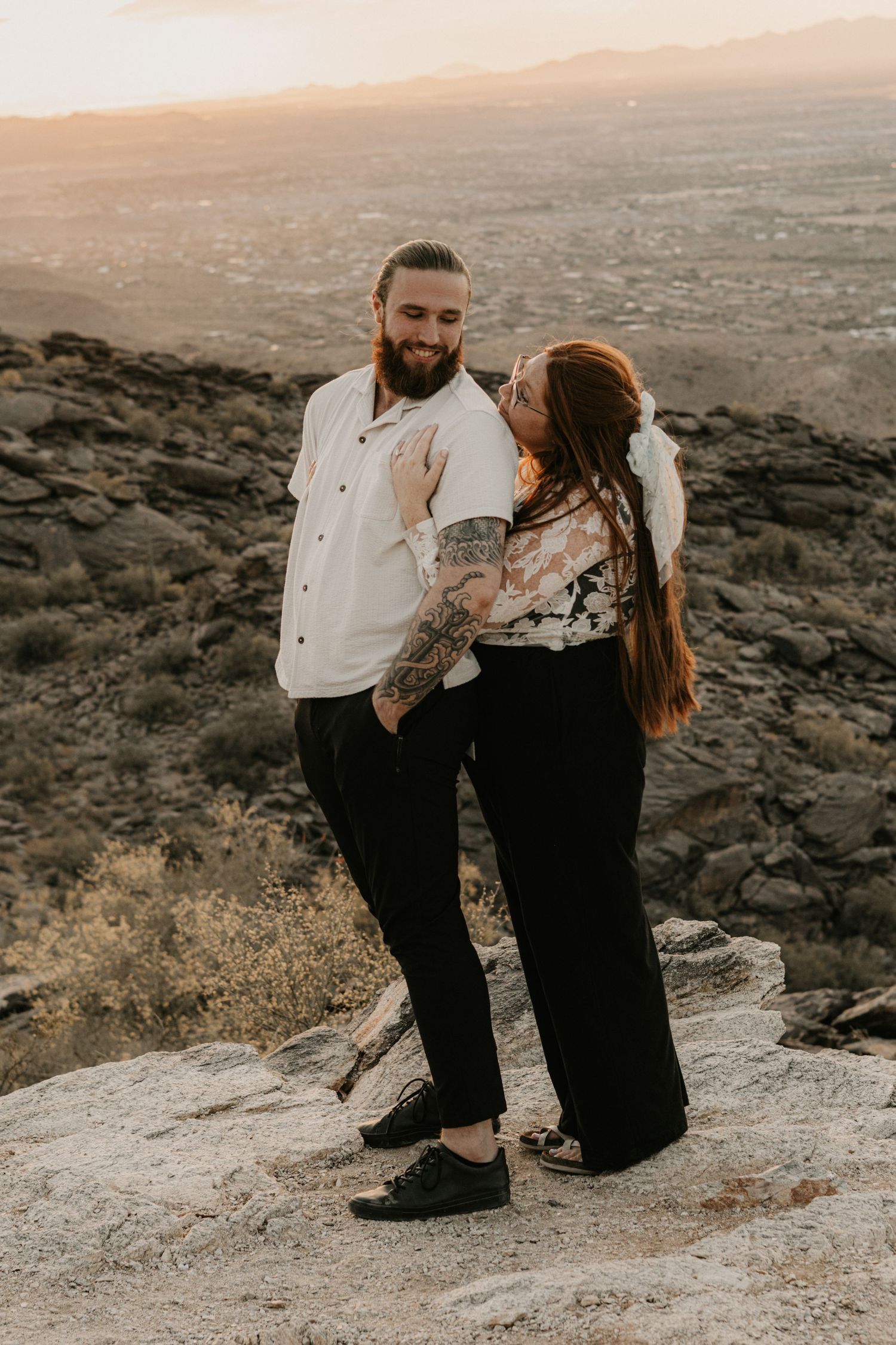 Romantic Arizona couples photography by BOSC Photography capturing genuine emotion and timeless moments.