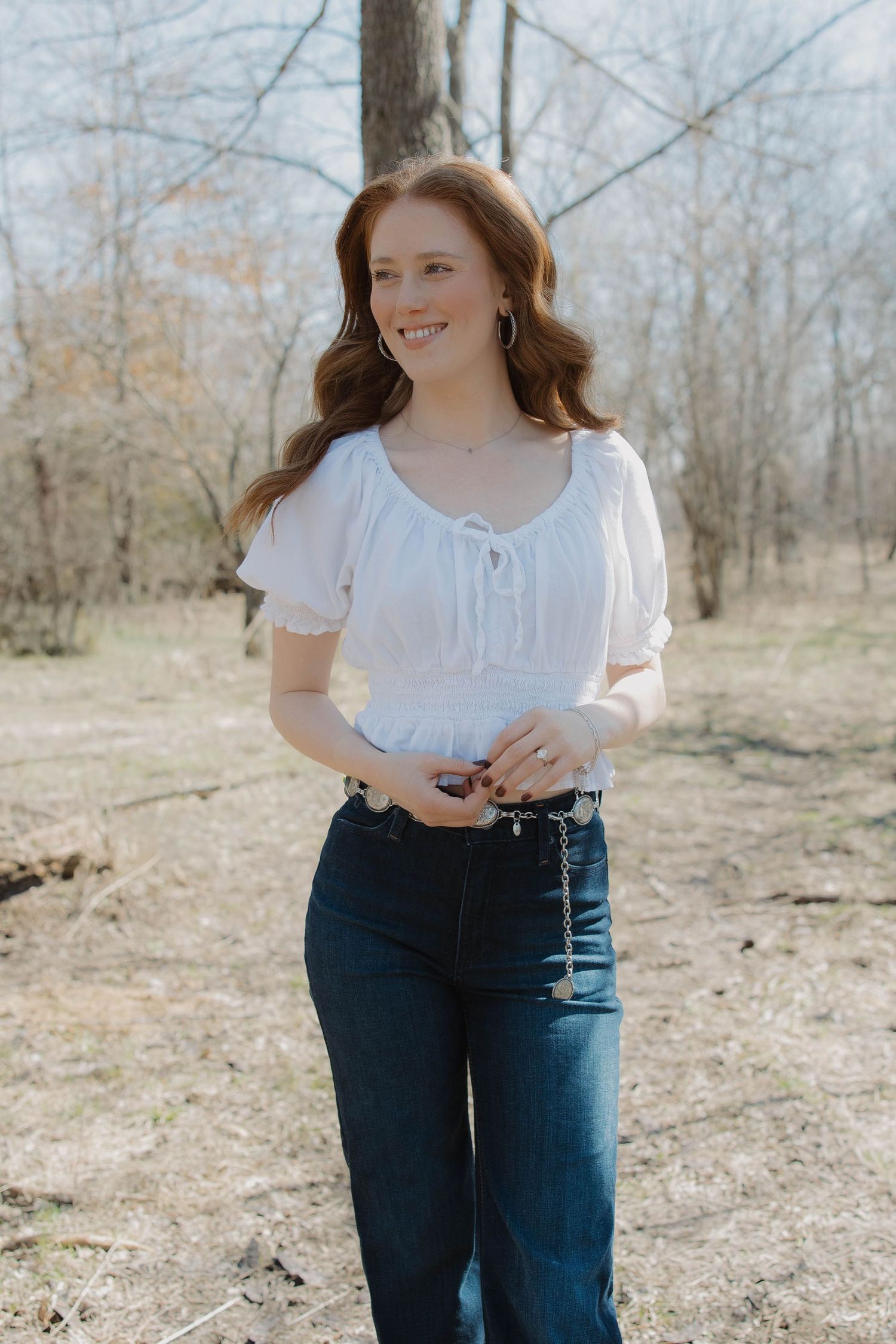 Iowa photographer posing in session