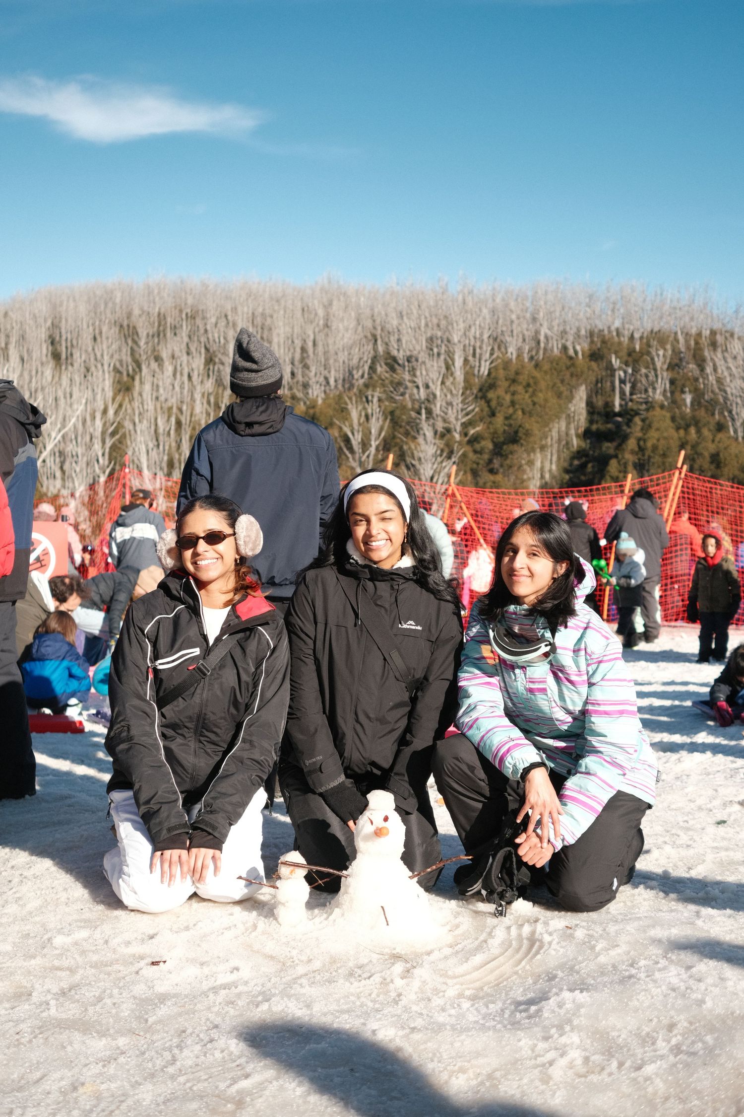 Travel moment highlighting human connection in a foreign setting.