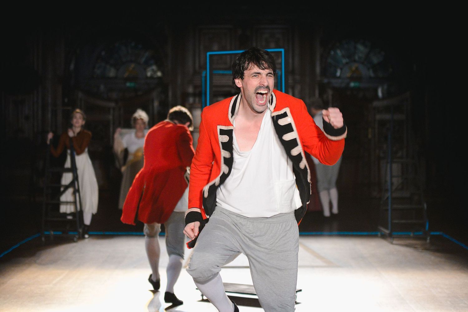 Theatrical still of Vanity Fair, London