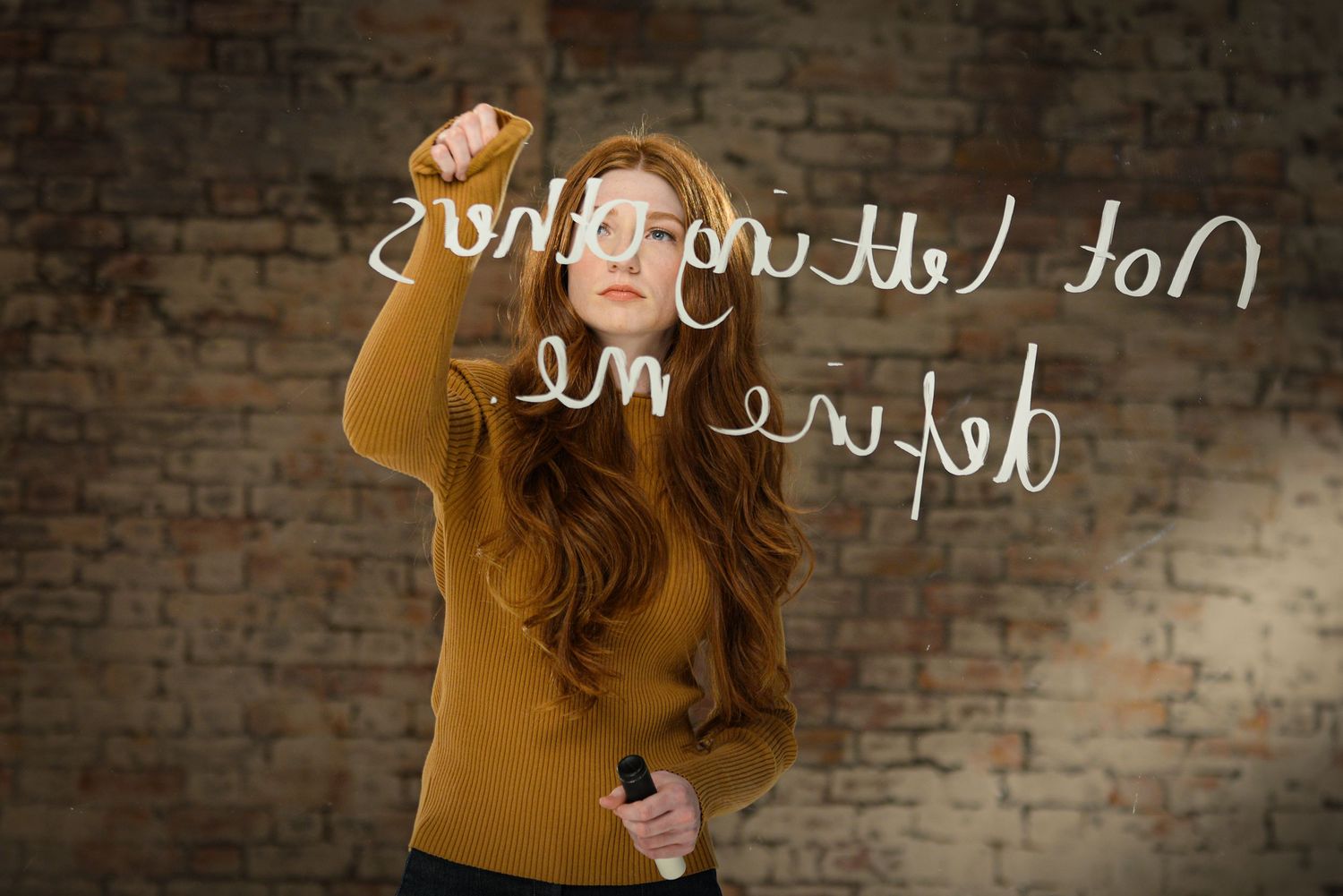 BTS still of Girls Aloud singer Nicola Roberts on set for a commercial campaign for Kellogs Special K