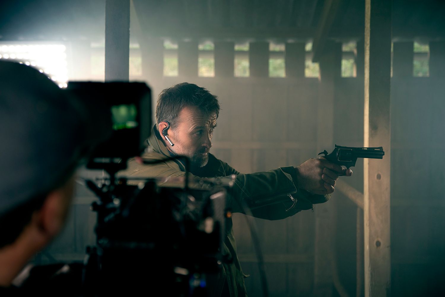 Unit stills for short film On Foreign Soil, starring Christopher Dane