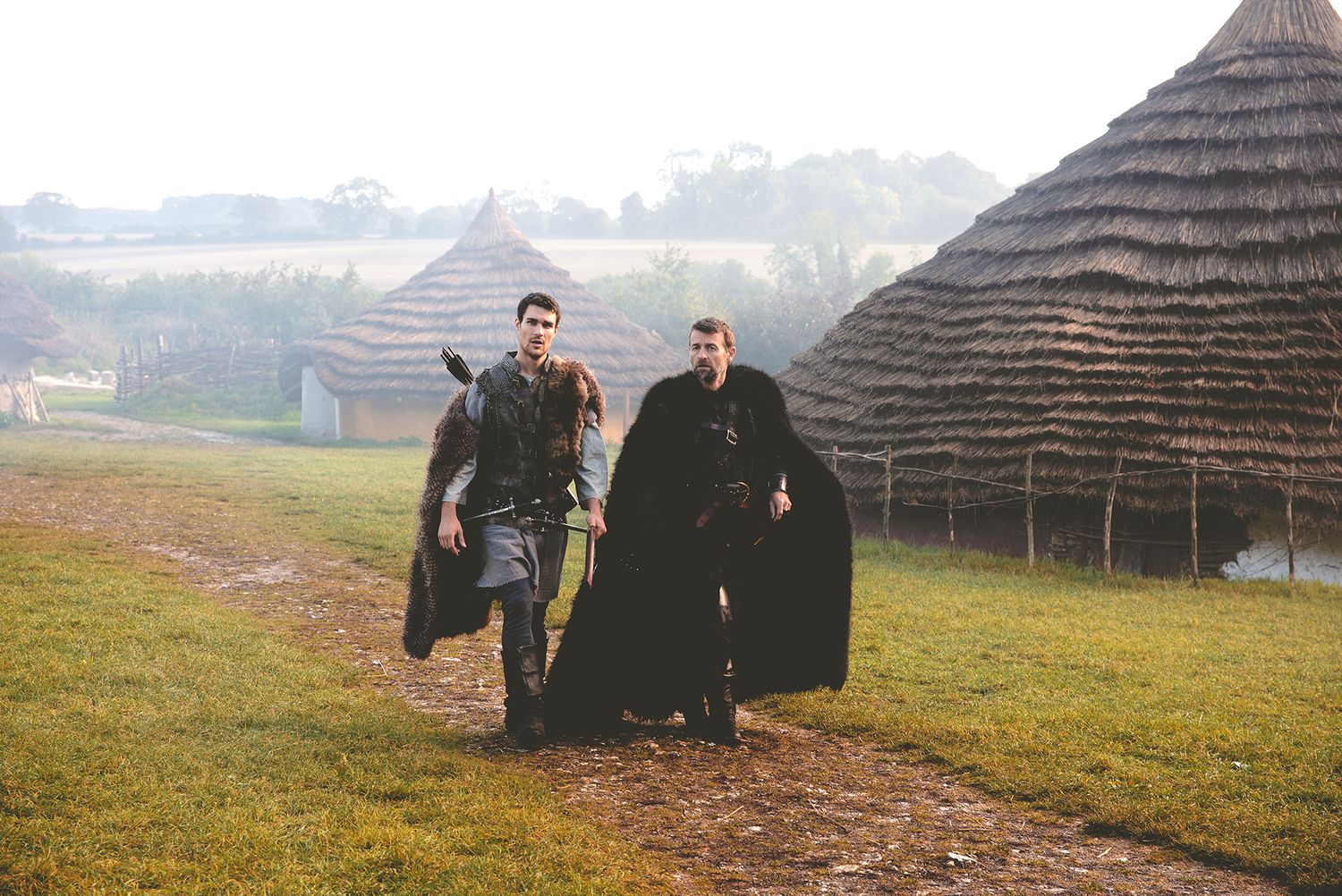 Unit still from feature film The Four Warriors starring Christopher Dane, Glenn Speers, Alex Childs, Hadrian Howard, Fergal Coghlan