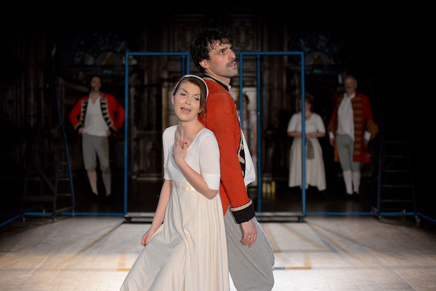 Theatrical still of Vanity Fair, London