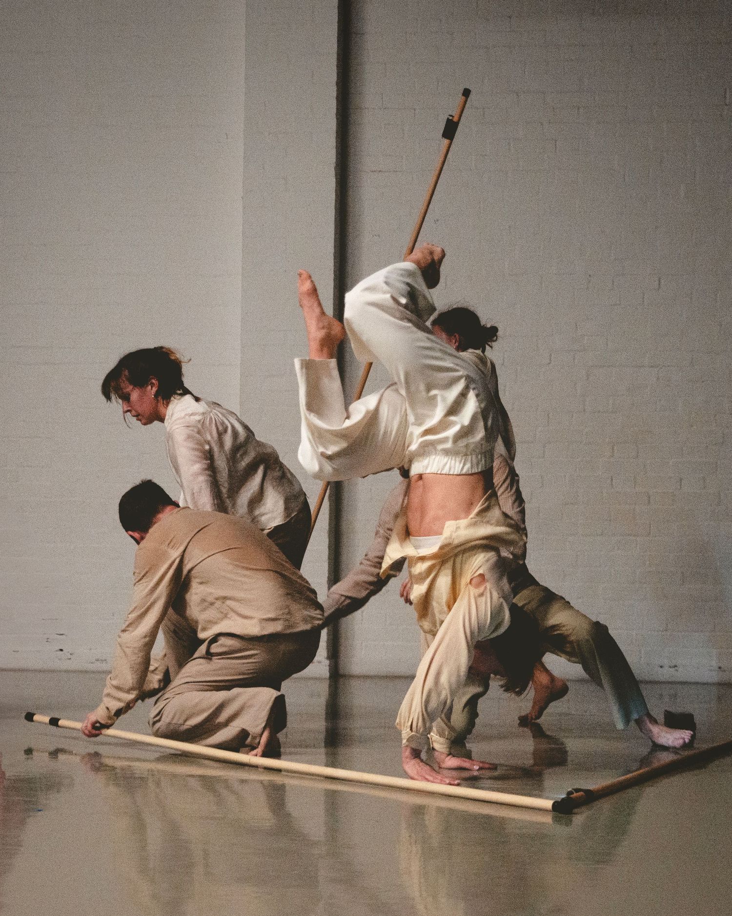 Dance photo for a production of Fault Lines, by Lila Dance
