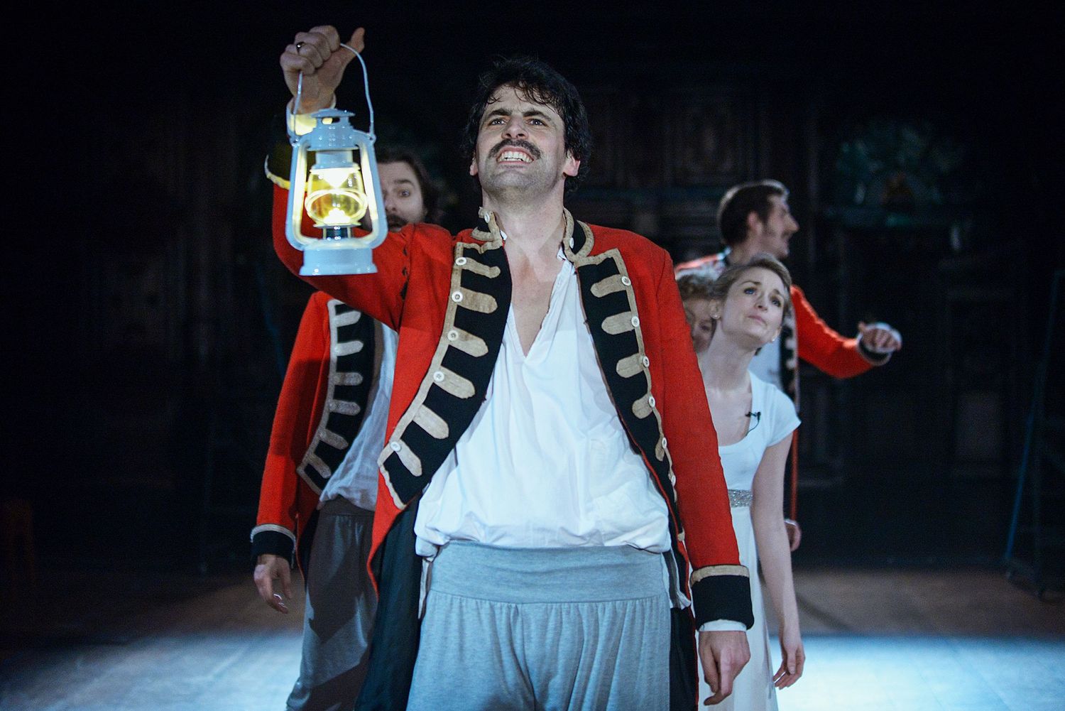 Theatrical still of Vanity Fair, London