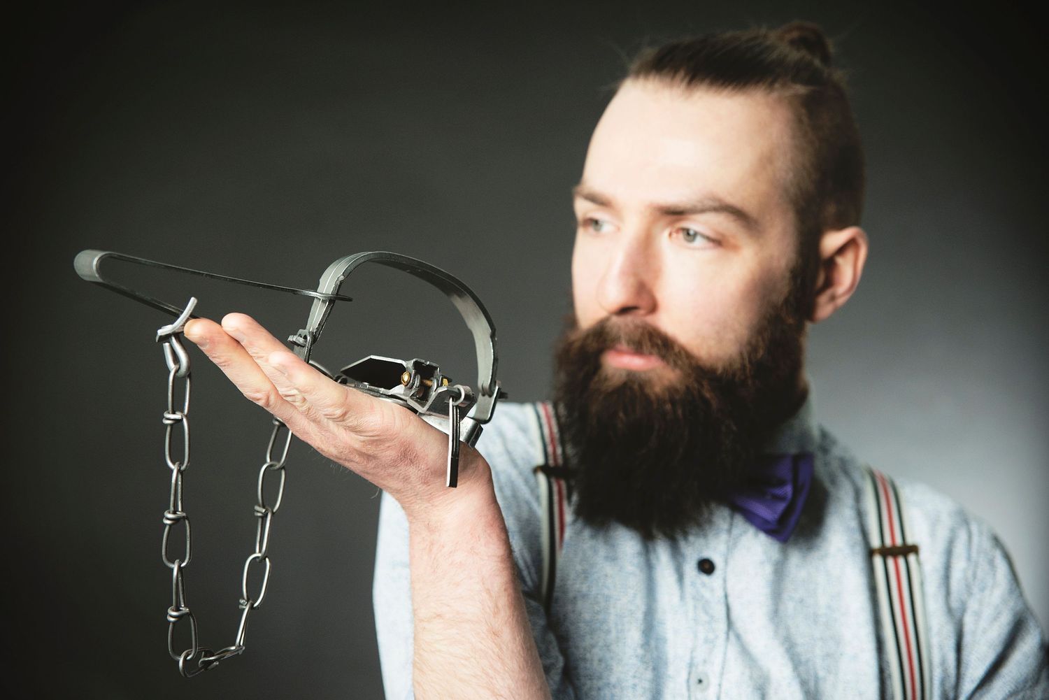 Creative portrait headshot of Phil Ainsworth, magician, entertainer, The Momentalist