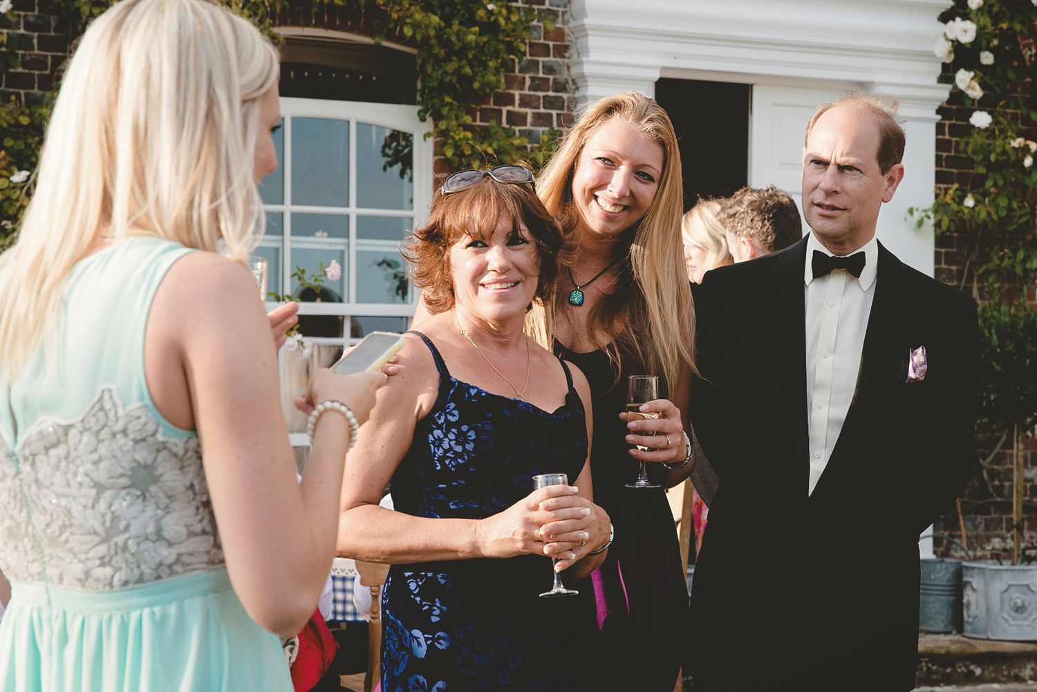 HRH Prince Edward photographed for a charity concert for Orpheus charity