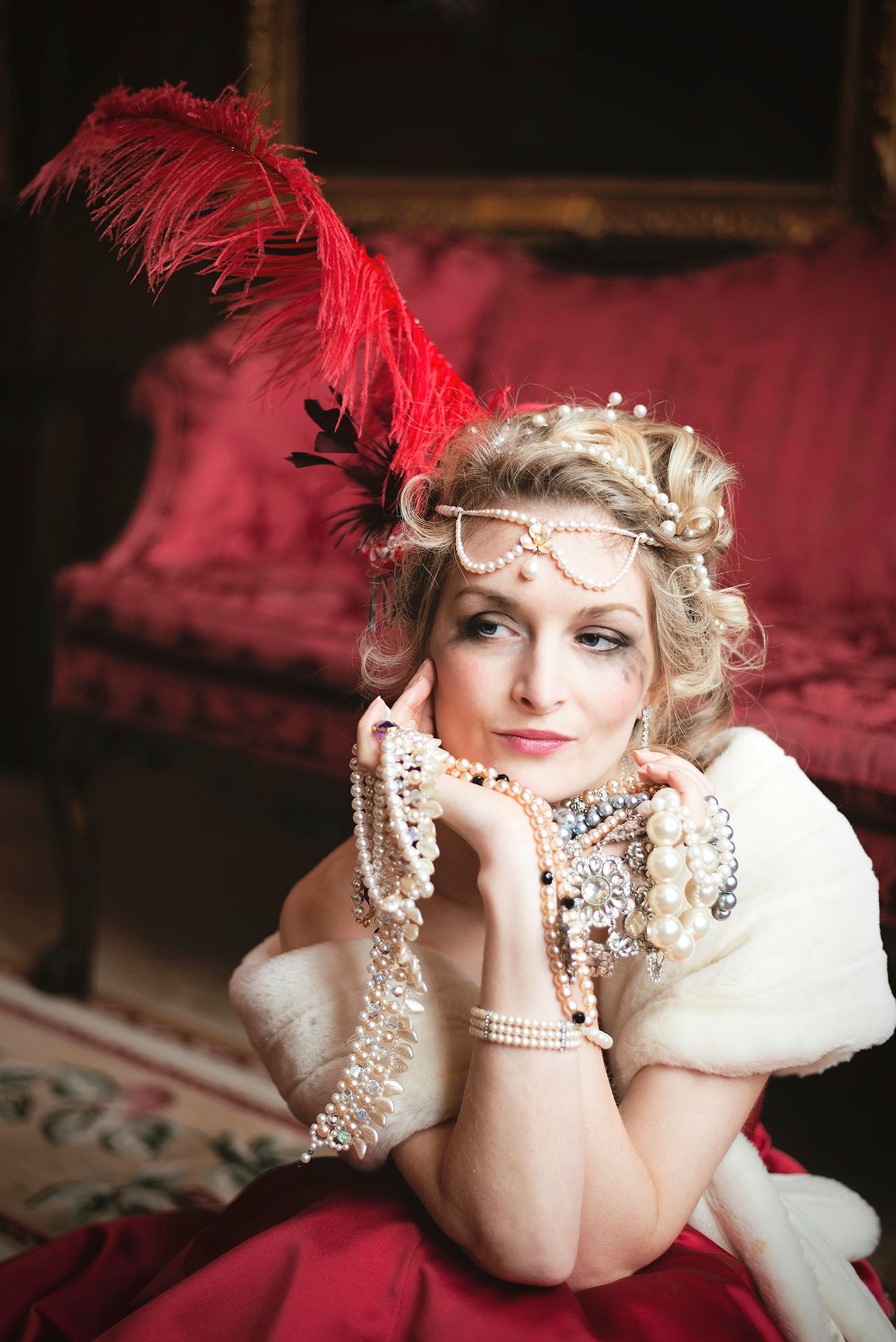 Publicity image for theatrical production of Vanity Fair, London