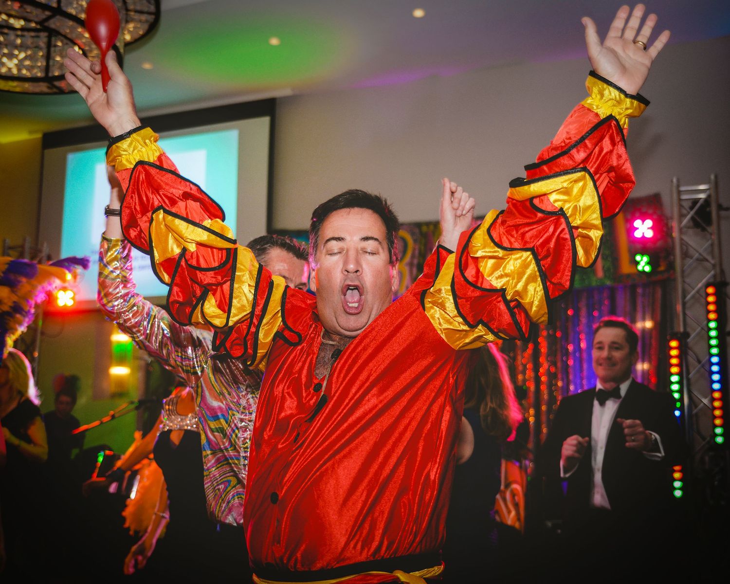 Event photography for a charity ball, organised by cancer charity PLANETS.
