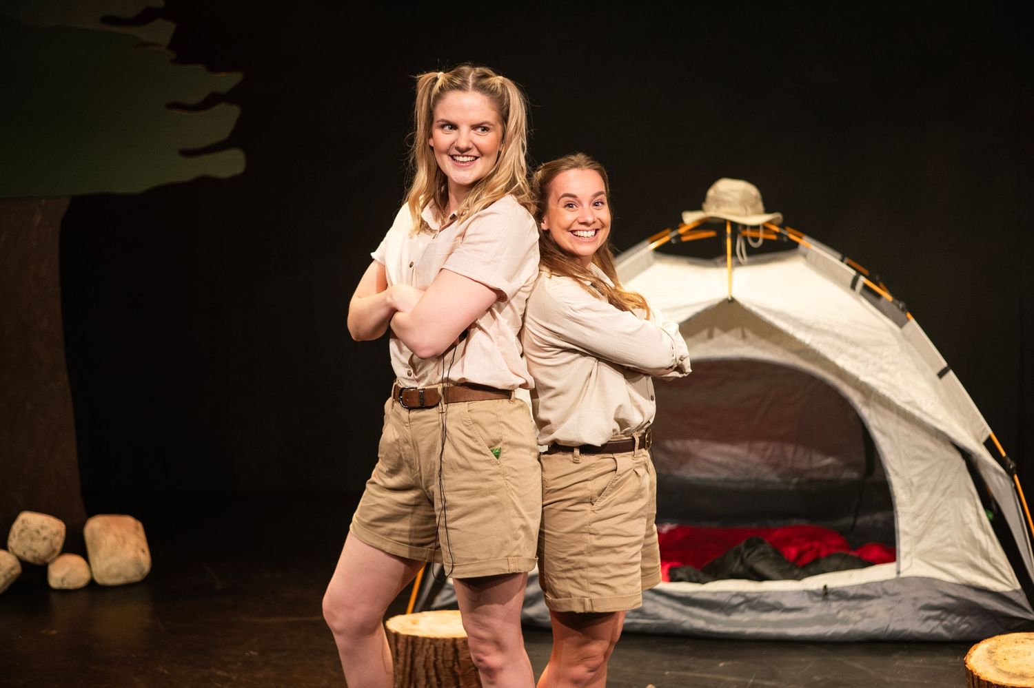 Theatrical production still for children's puppet theatre, Fireflies Entertainment, The Nest, Chichester Festival Theatre Hampshire