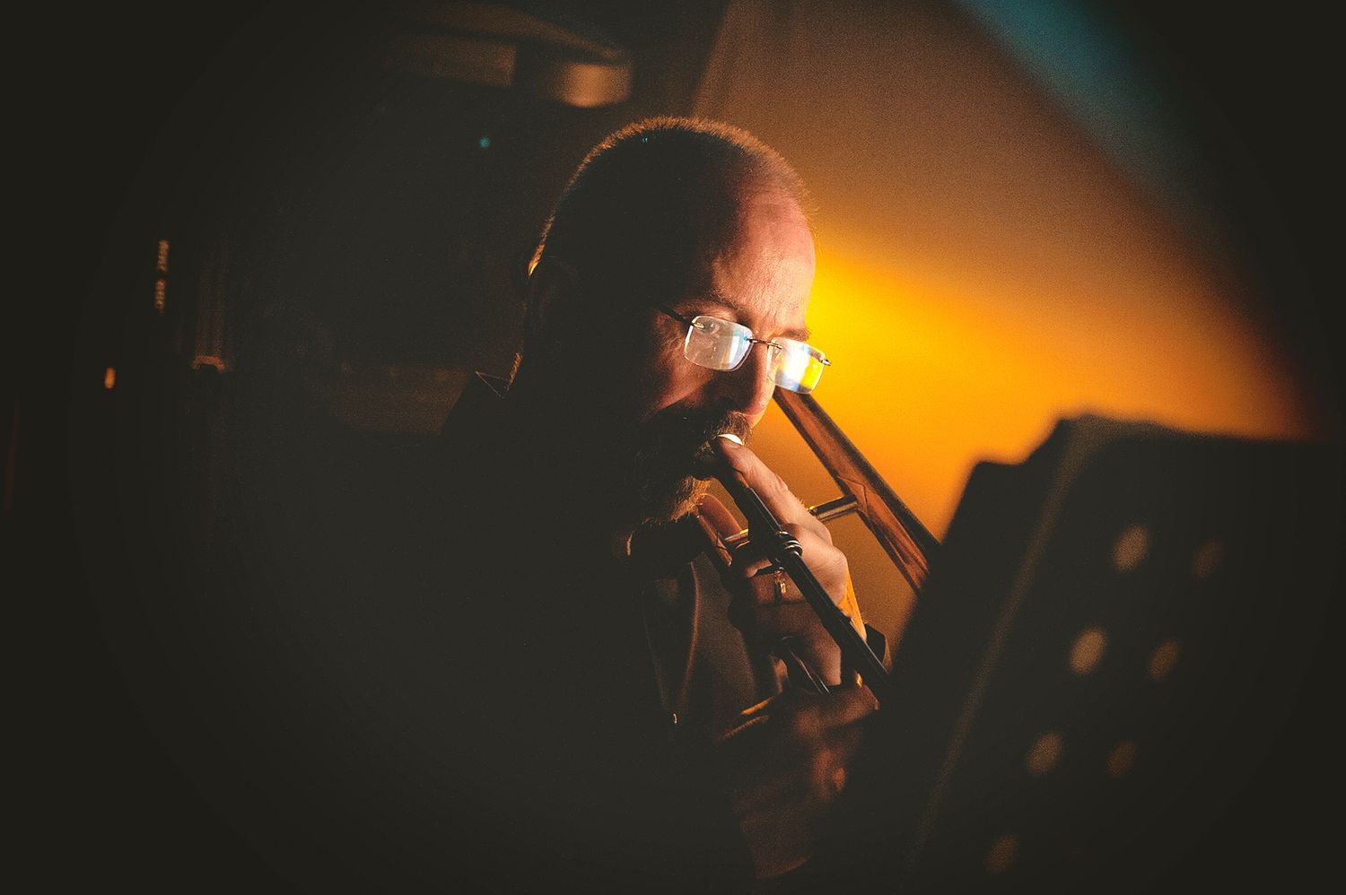 Musician portrait, Portsmouth Guildhall