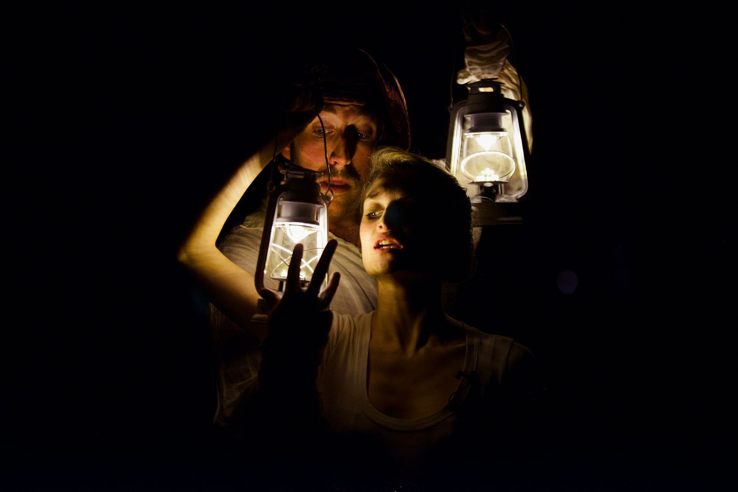 Theatrical still of Vanity Fair, London