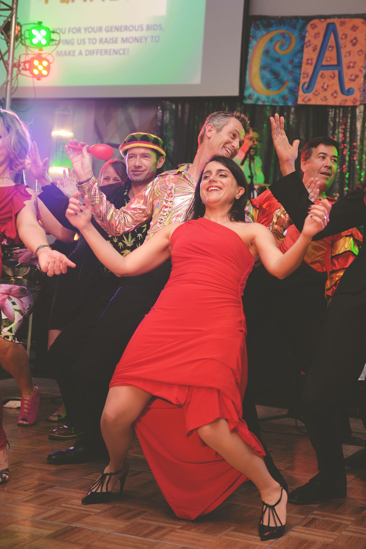 Event photography for a charity ball, organised by cancer charity PLANETS.