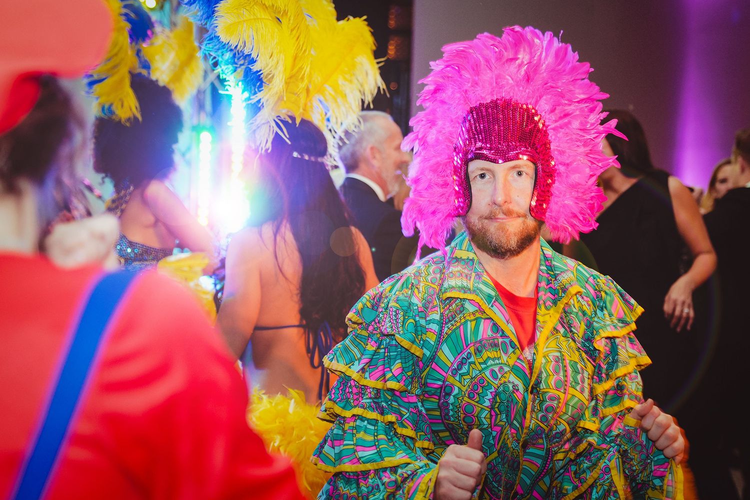 Event photography for a charity ball, organised by cancer charity PLANETS.