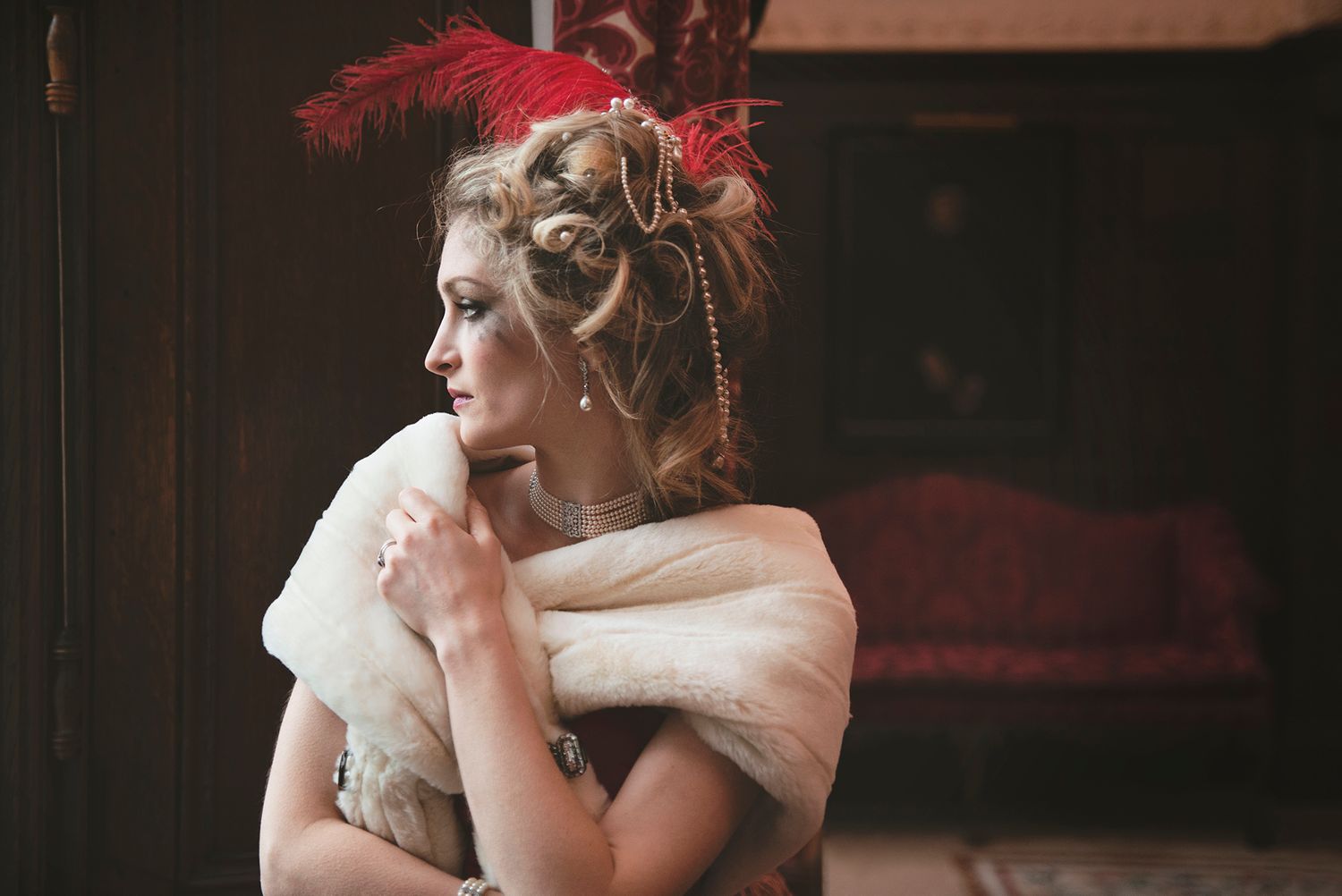 Publicity image for theatrical production of Vanity Fair, London