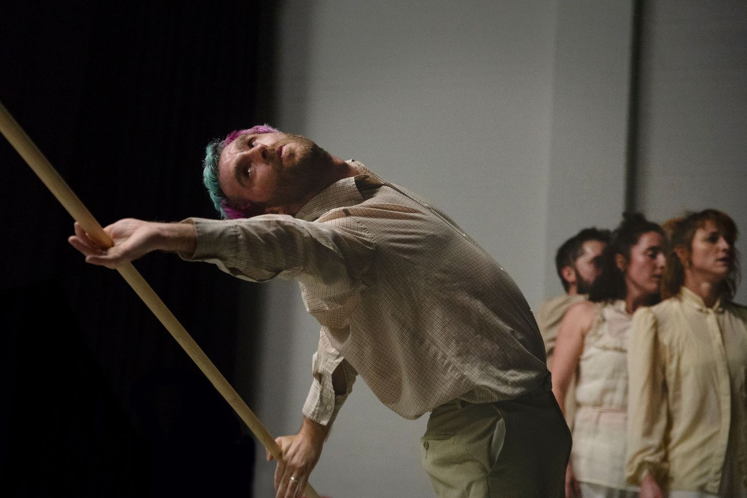 Dance photo for a production of Fault Lines, by Lila Dance