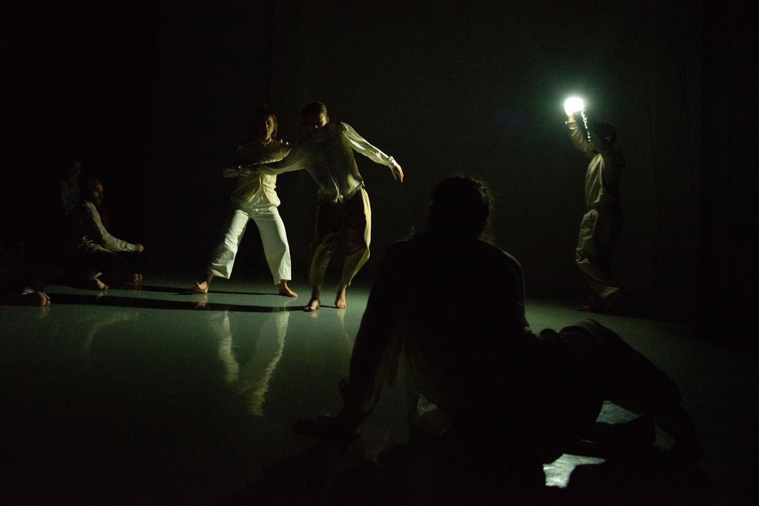 Dance photo for a production of Fault Lines, by Lila Dance