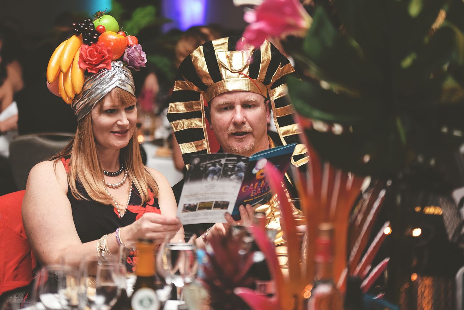 Event photography for a charity ball, organised by cancer charity PLANETS.
