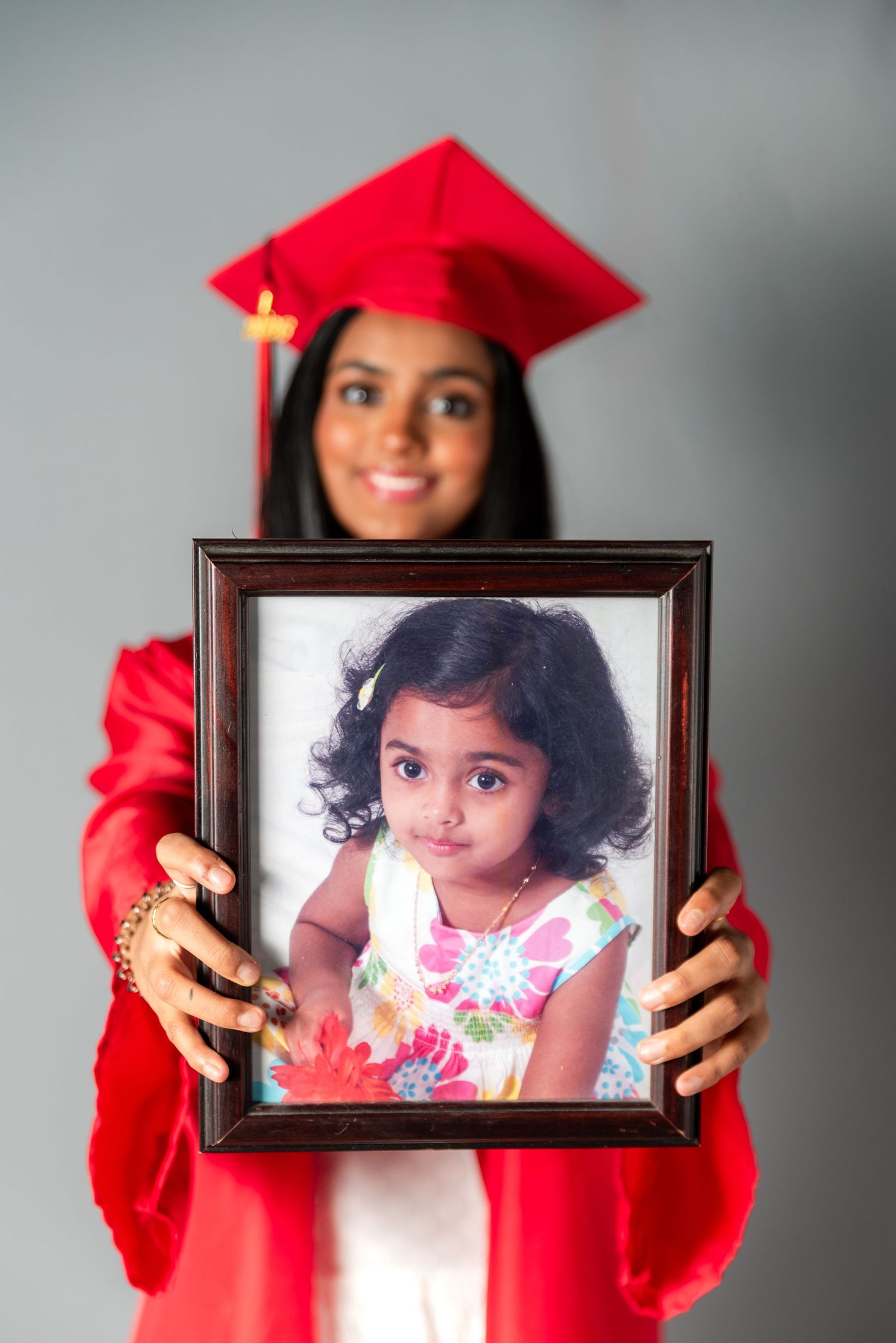 High school senior yearbook portraits. Cap and gown, senior headshots, lifestyle portraits. In-home studio photoshoot in Mount Laurel, NJ.
